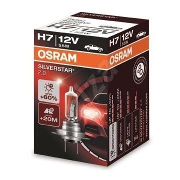Slika za Sijalica 12V H7 55W OSRAM - Silverstar+60%jačine