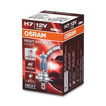 Slika za Sijalica 12V H7 55W OSRAM - Night breaker laser